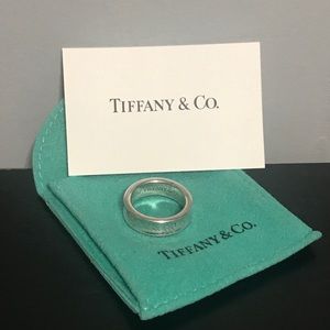 Tiffany silver band